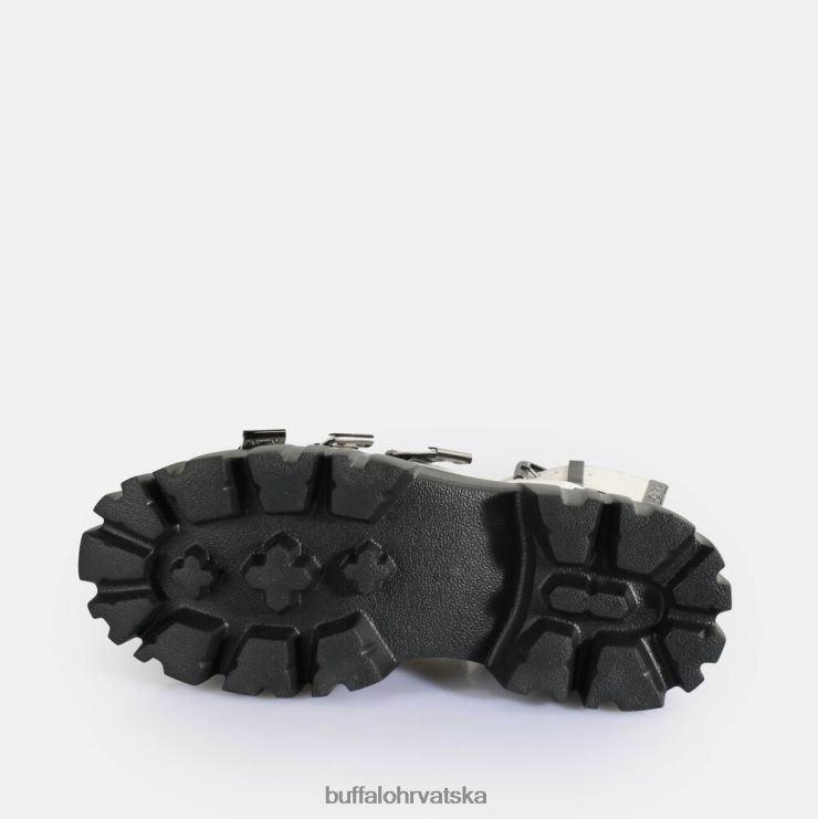bijela Buffalo veganske sandale s platformom lavlji zubi |sandale TDD6T158